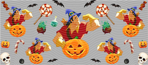16oz Halloween-J 898